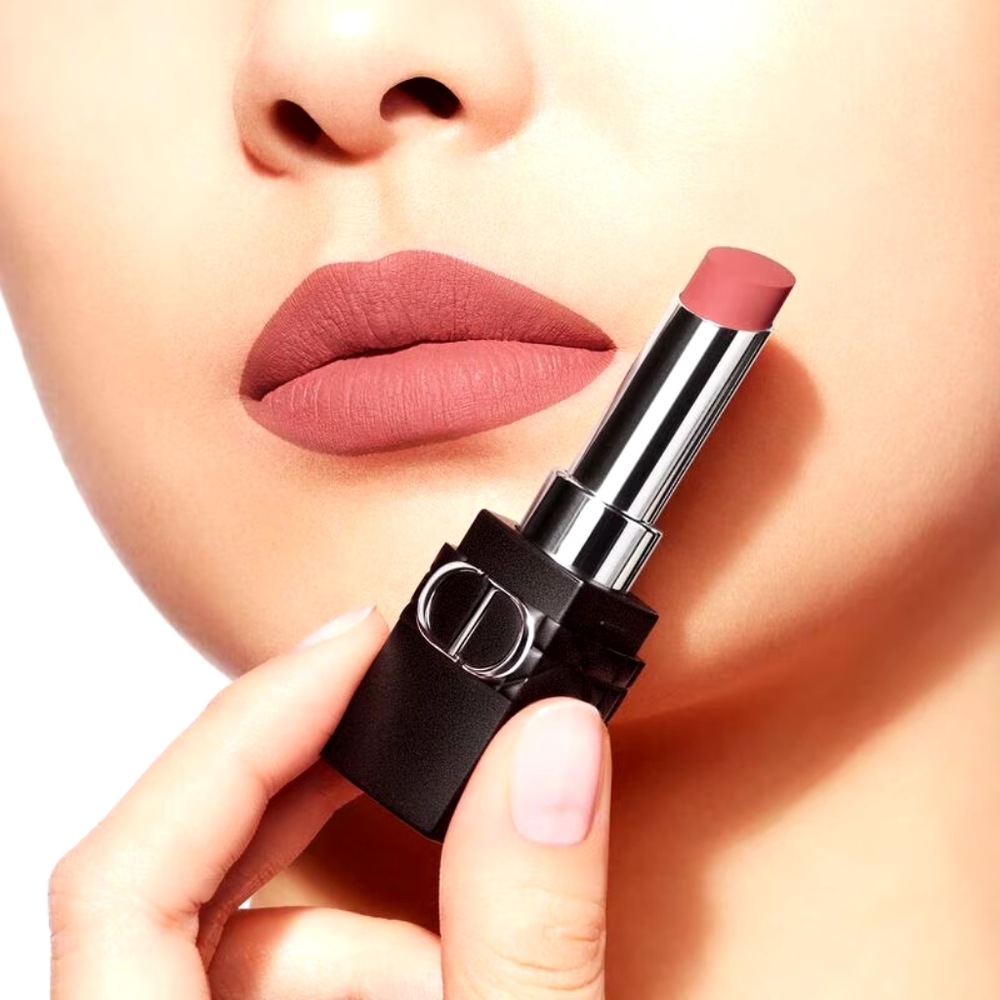 DIOR- ROUGE DIOR FOREVER Transfer-Proof Lipstick - Ultra Pigmented Matte- 400 - Picture 3 of 5